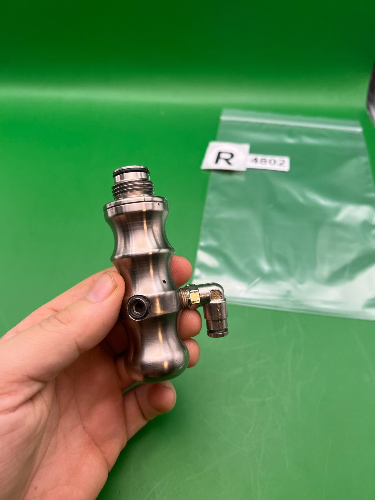 WGP Inline HPR High Regulator Silver Autococker Stainless