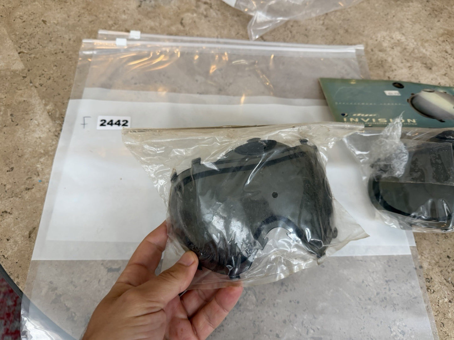 Two Smoke Dye Invision Lenses