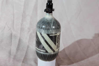 HK Army 68ci Carbon Fiber Paintball Tank With Regulator and Cover