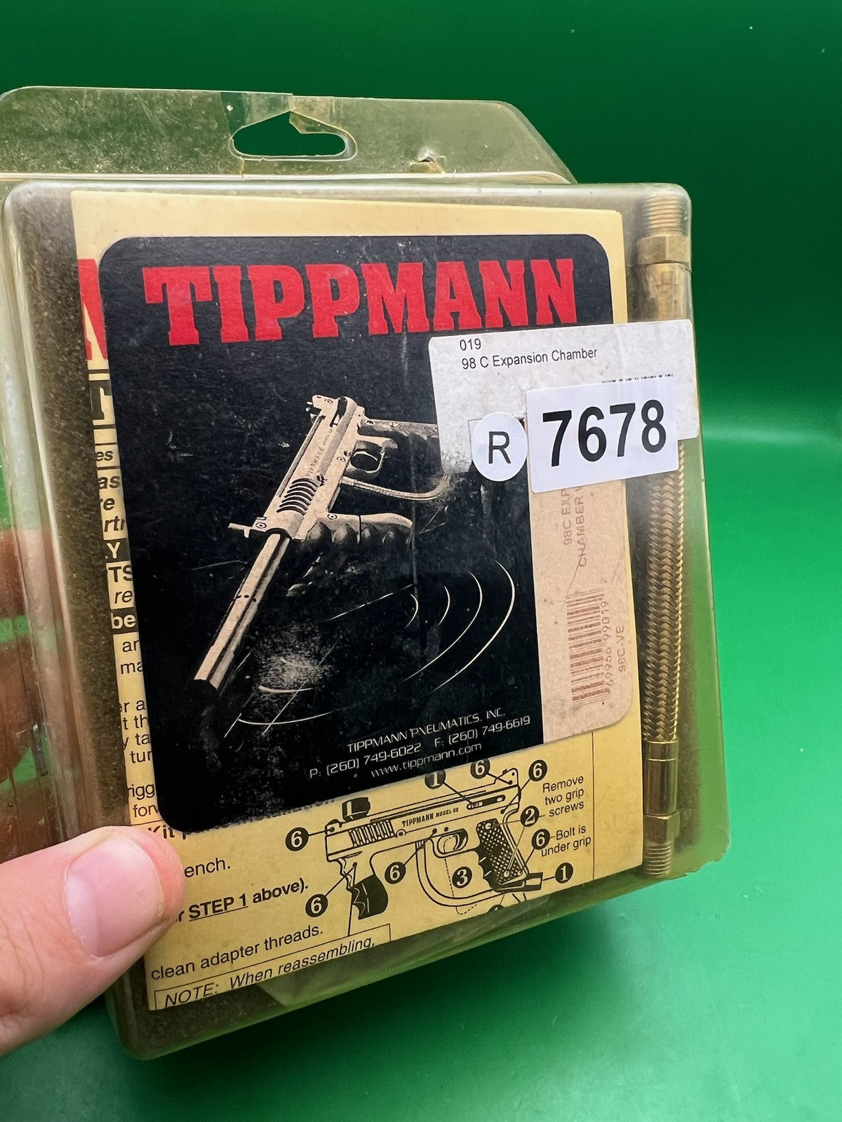 Tippmann 98 Custom Expansion Chamber Black