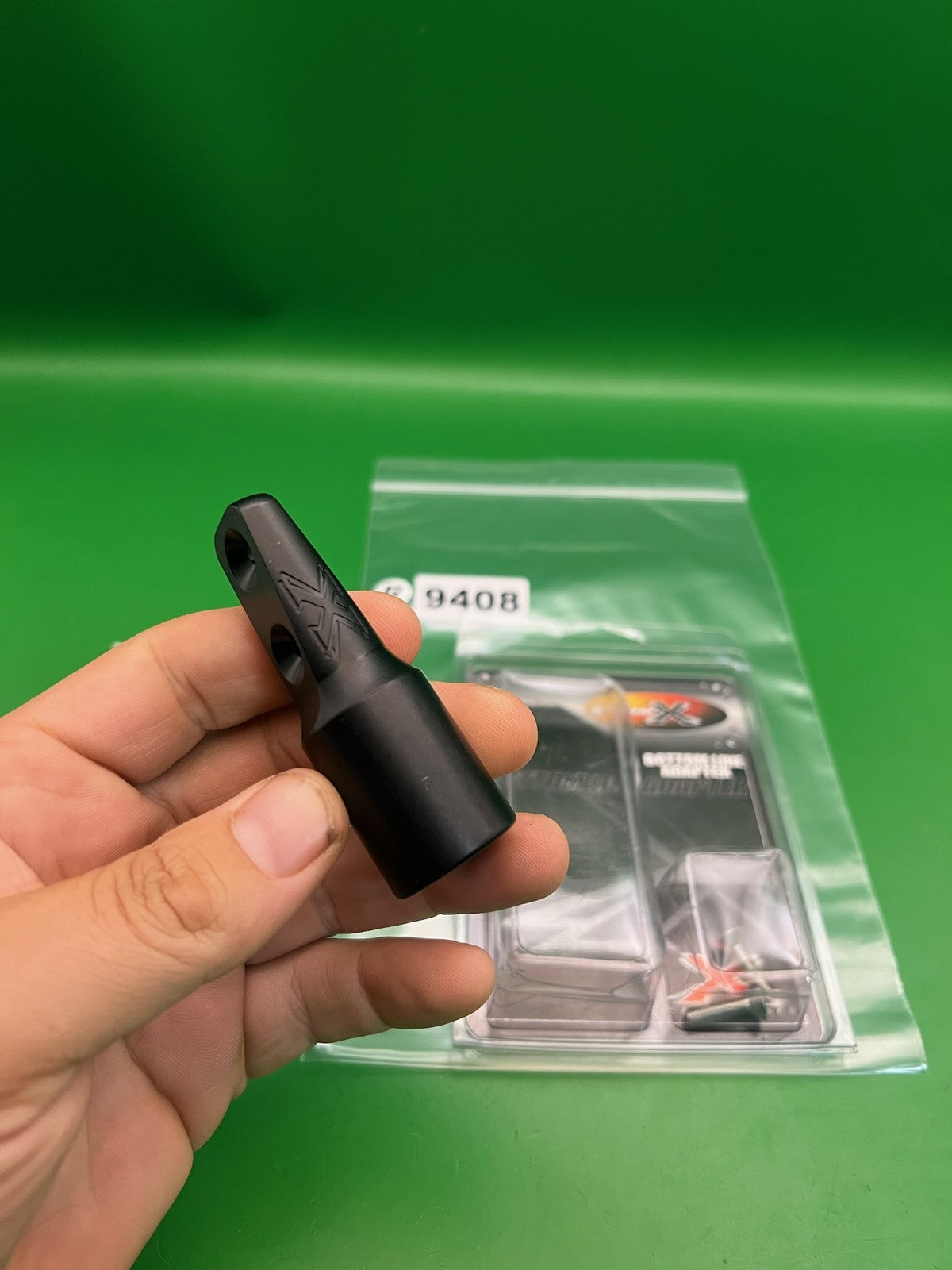 System X Degree Bottom Line Adapter Black Aluminum Paintball ASA
