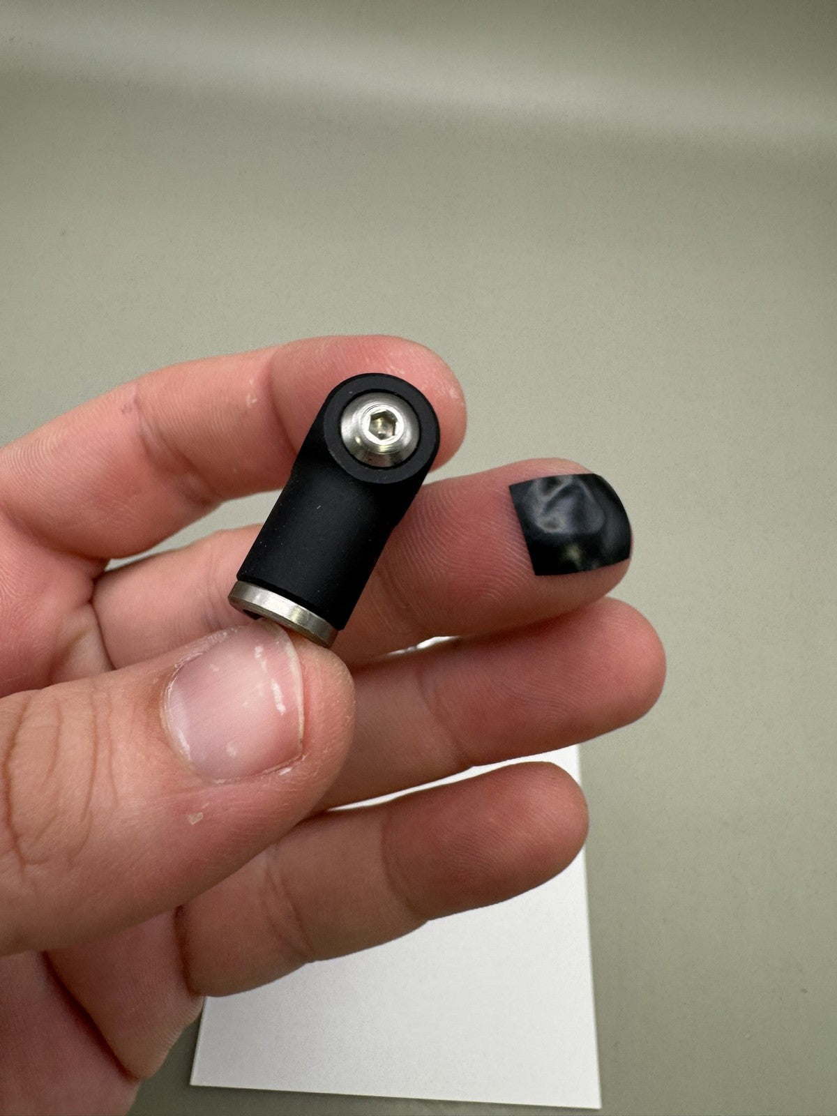 CCM 90Â° Fitting Black