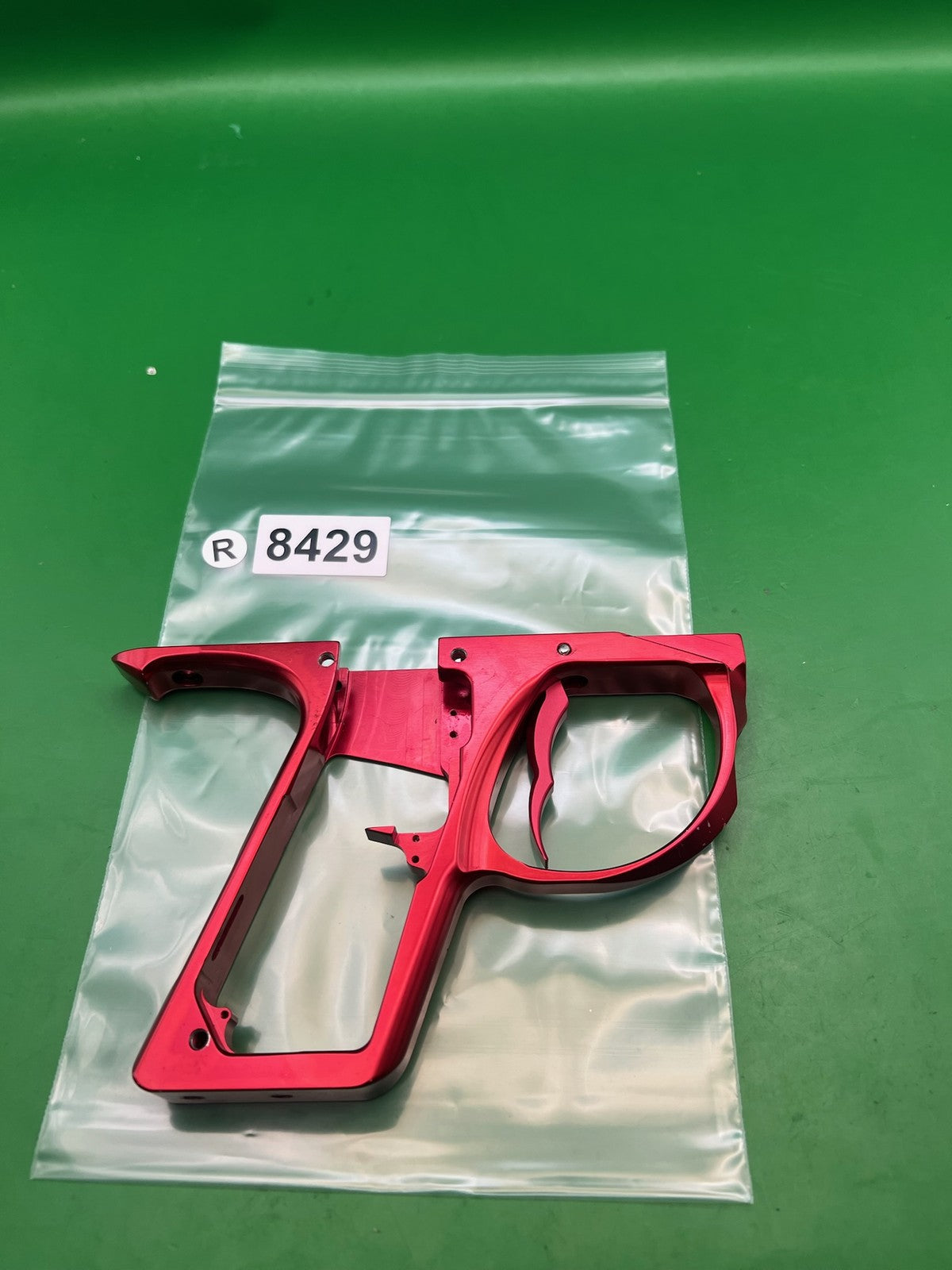 Dye DM4 Trigger Frame Red Anodized Aluminum Matrix E-Frame