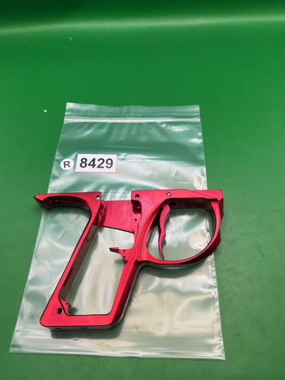 Dye DM4 Trigger Frame Red Anodized Aluminum Matrix E-Frame