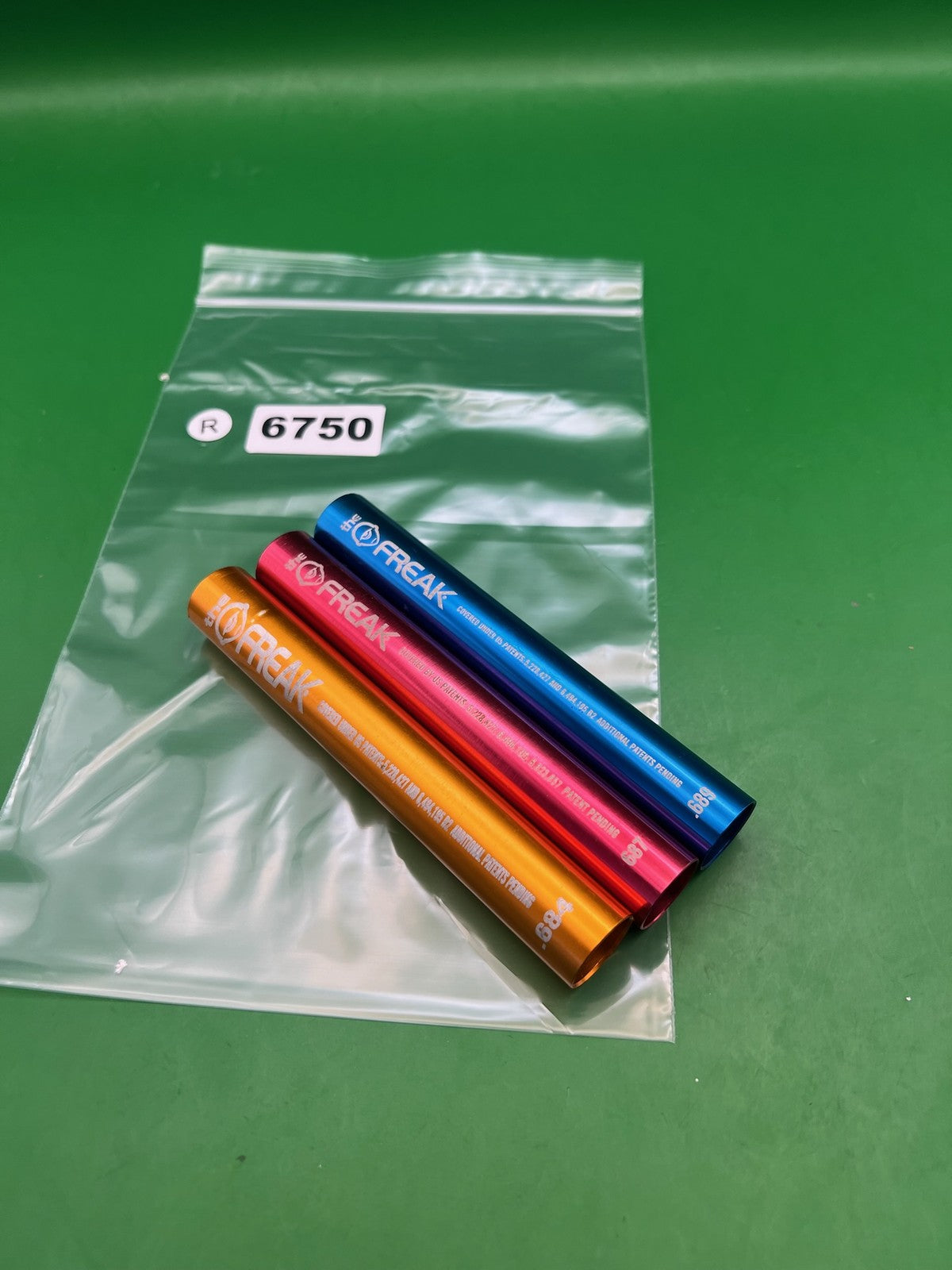Smart Parts The Freak Barrel Inserts .684 .687 .689 Anodized Lot of 3