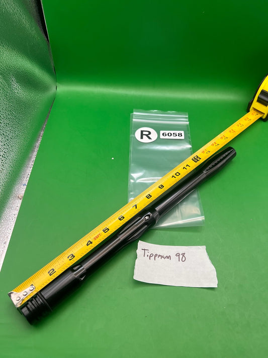 Tippmann 98 Two-Piece Barrel 14" Black - used paintball barrel (two-piece set) - black