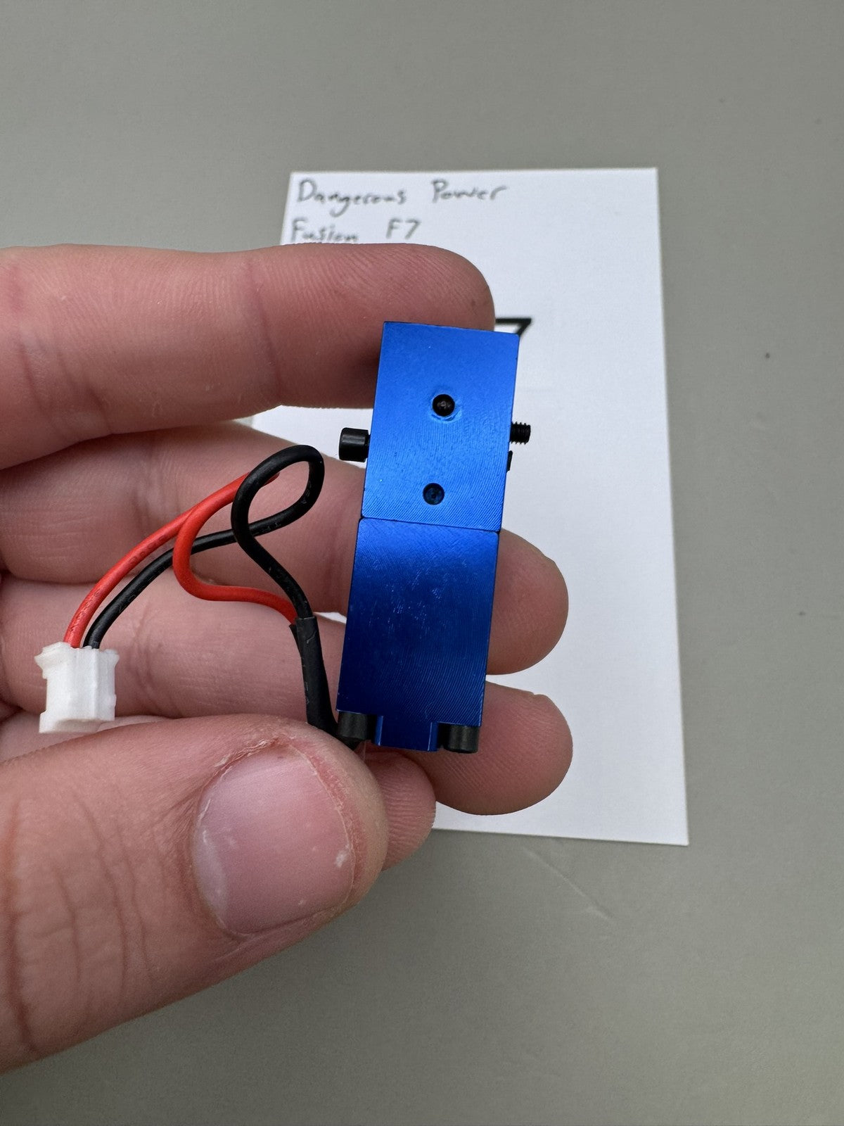 Dangerous Power Fusion F7 Solenoid Blue