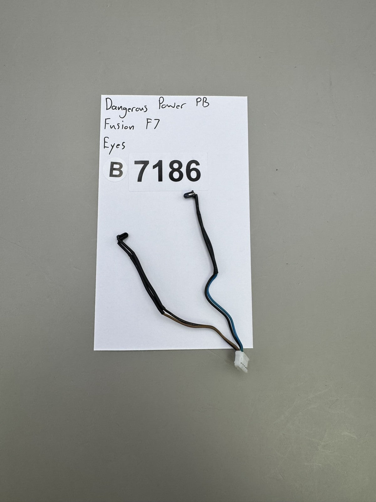 Dangerous Power Fusion F7 Eye Harness Wire Set Black