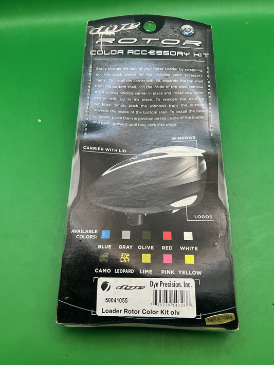 Dye Rotor Loader Color Accessory Kit Olive Carrier Lid Windows Logos