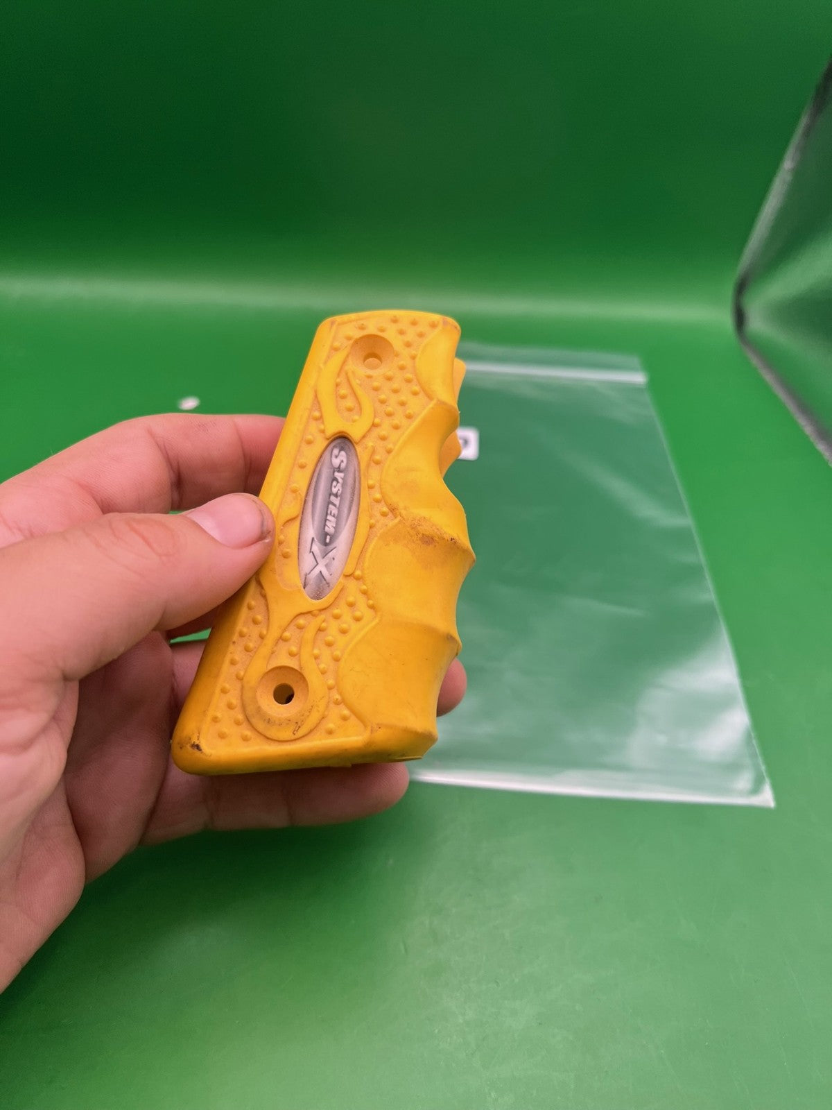 System X Rubber Grip Panels Yellow