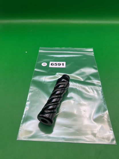 Black Gas Through Grip - used paintball gas through grip - black