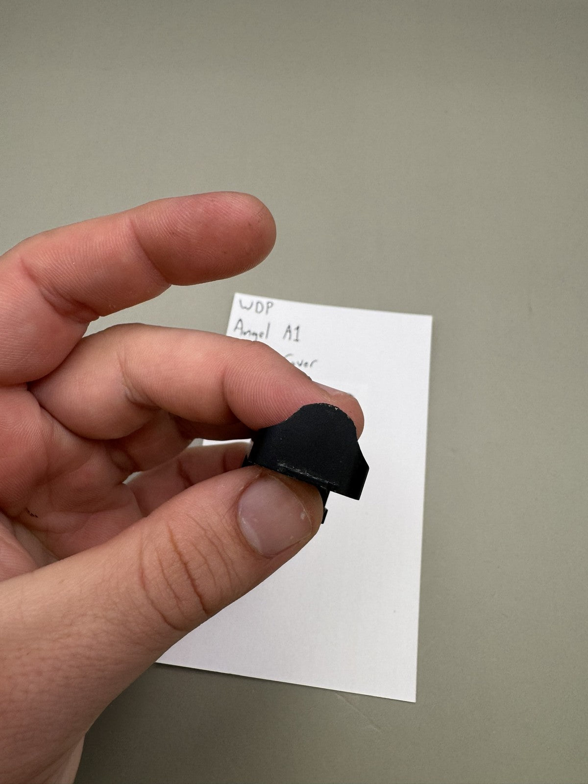 WDP Angel A1 Solenoid Cover Black