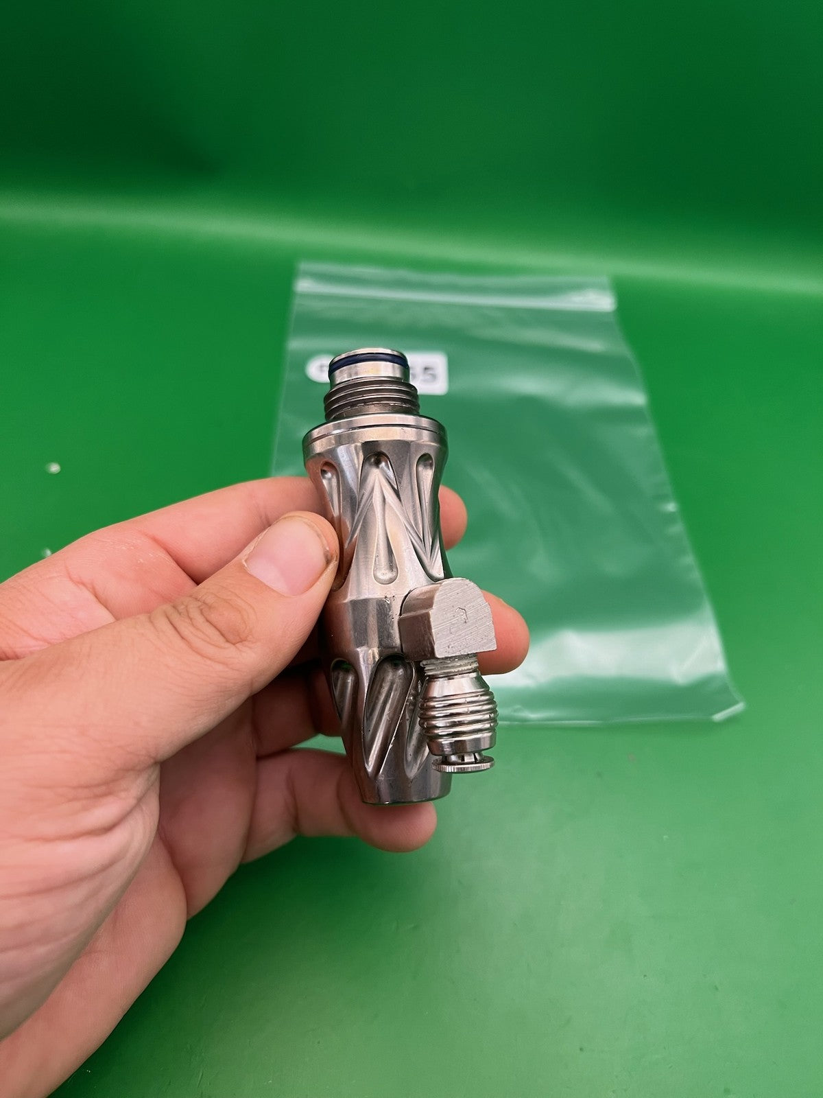 WGP Blackmagic Inline Regulator Silver Aluminum Autococker