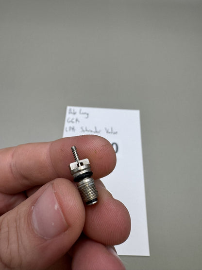 Bob Long G6R LPR Schrader Valve Silver