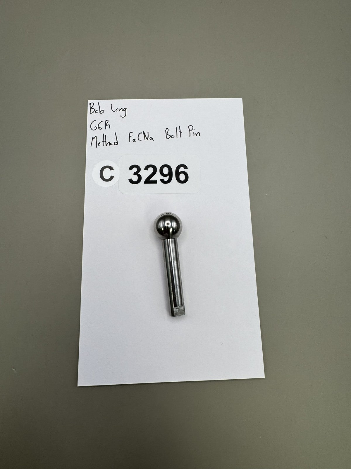 Bob Long G6R Method FeCNa Bolt Pin