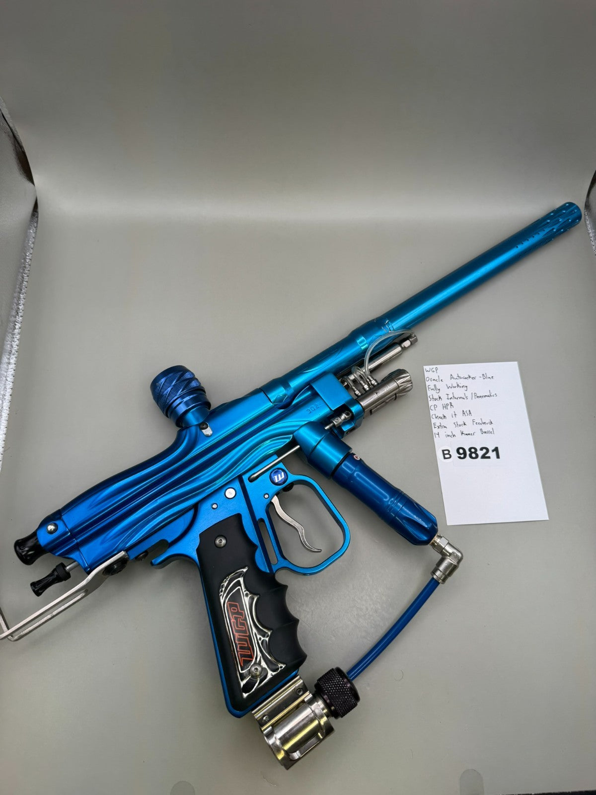 WGP Oracle Autococker - Blue - Paintball Marker Fully Working