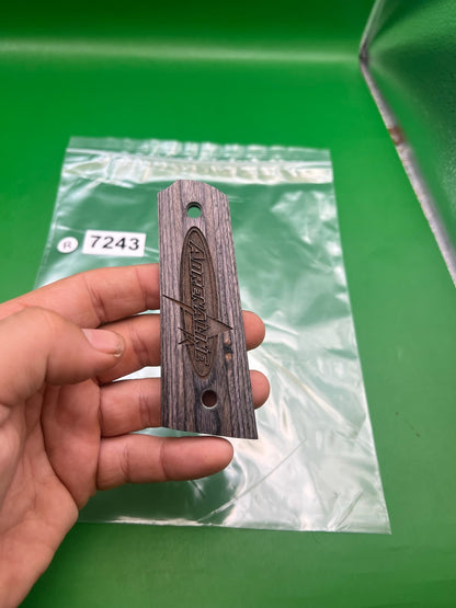 Adrenaline Wood Grip Panels Brown