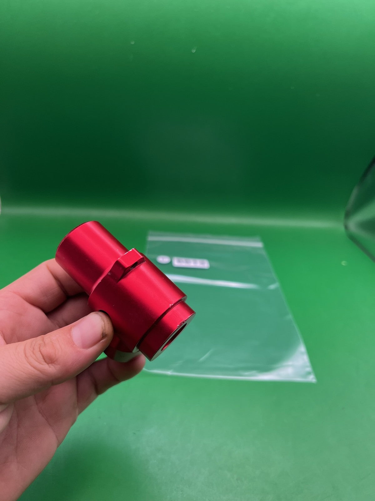 Dye Dm3 Breach Kit - used paintball breach / feed block - red anno