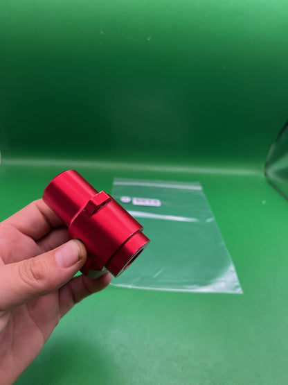 Dye Dm3 Breach Kit - used paintball breach / feed block - red anno