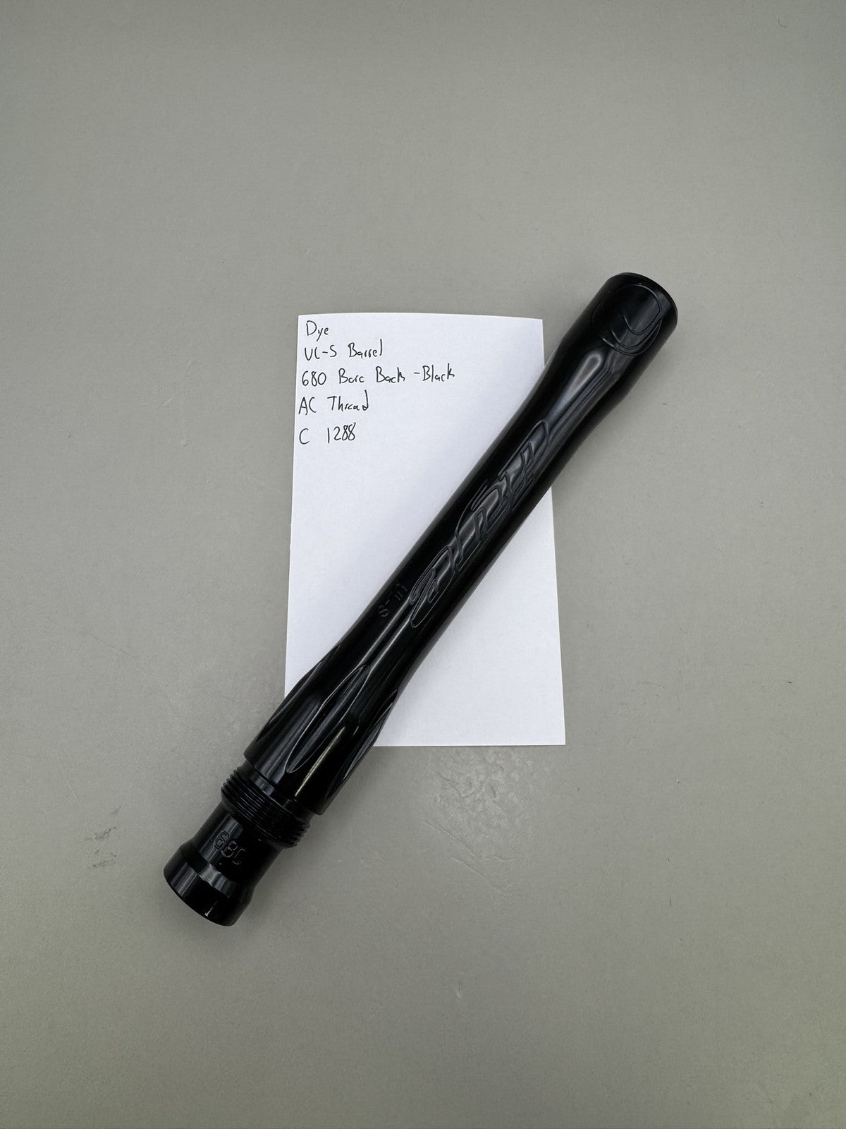 Dye UL-S Barrel 680 Bore Back -Black AC Thread