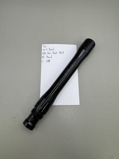Dye UL-S Barrel 680 Bore Back -Black AC Thread