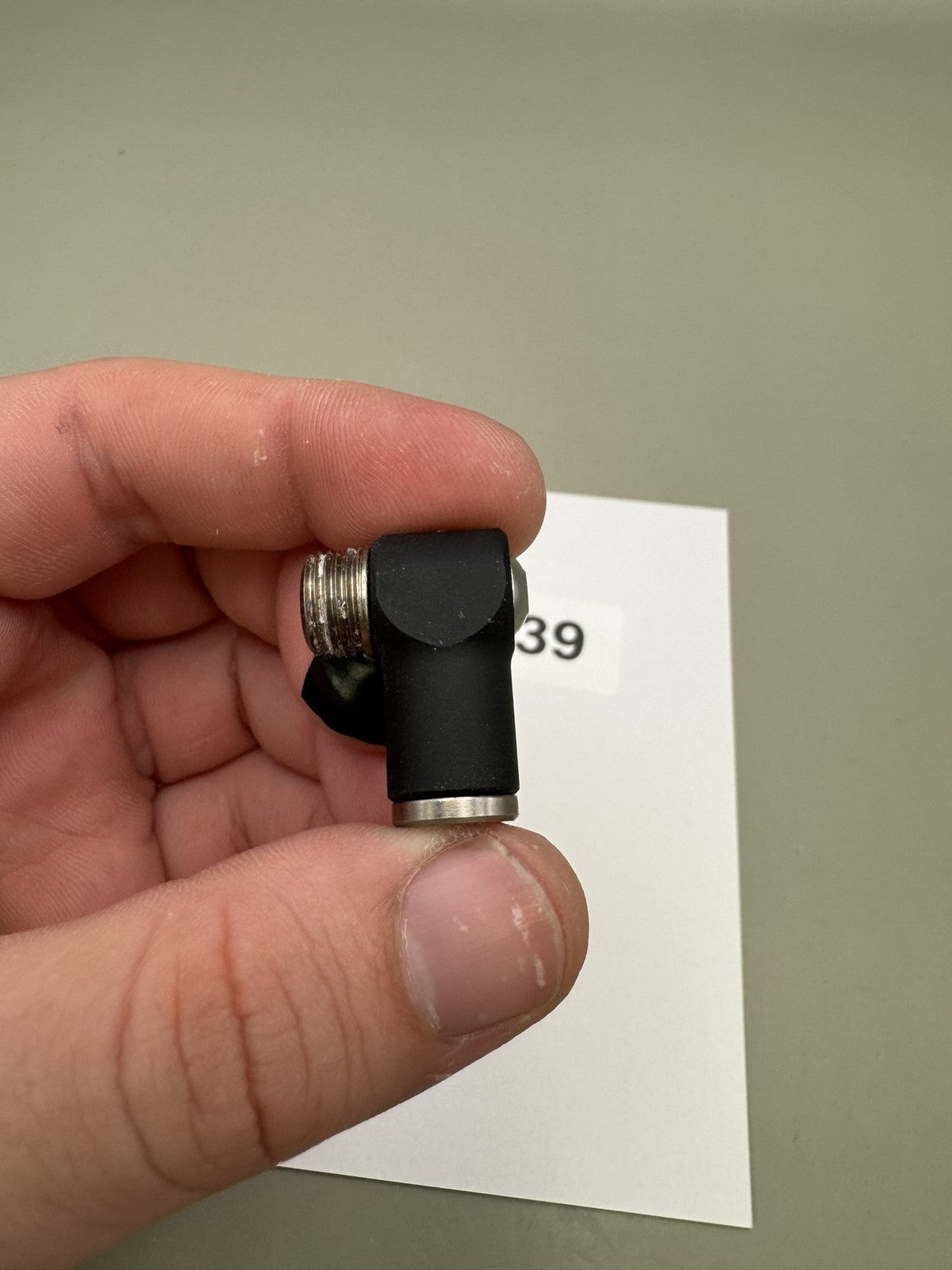 CCM 90Â° Fitting Black