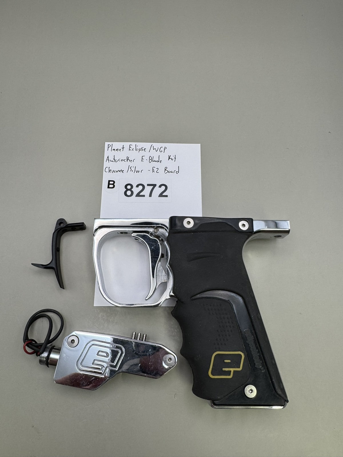 Planet Eclipse /WGP Autococker E-Blade Kit Chrome /Silver - E2 Board