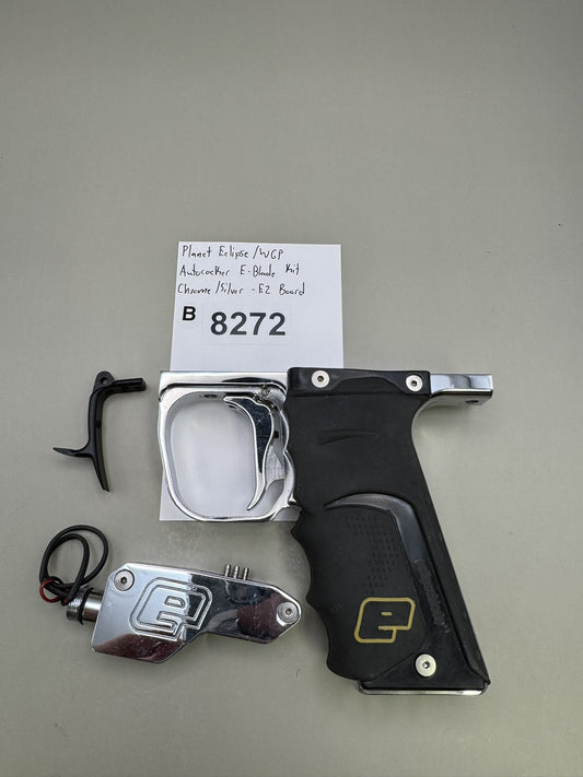 Planet Eclipse /WGP Autococker E-Blade Kit Chrome /Silver - E2 Board