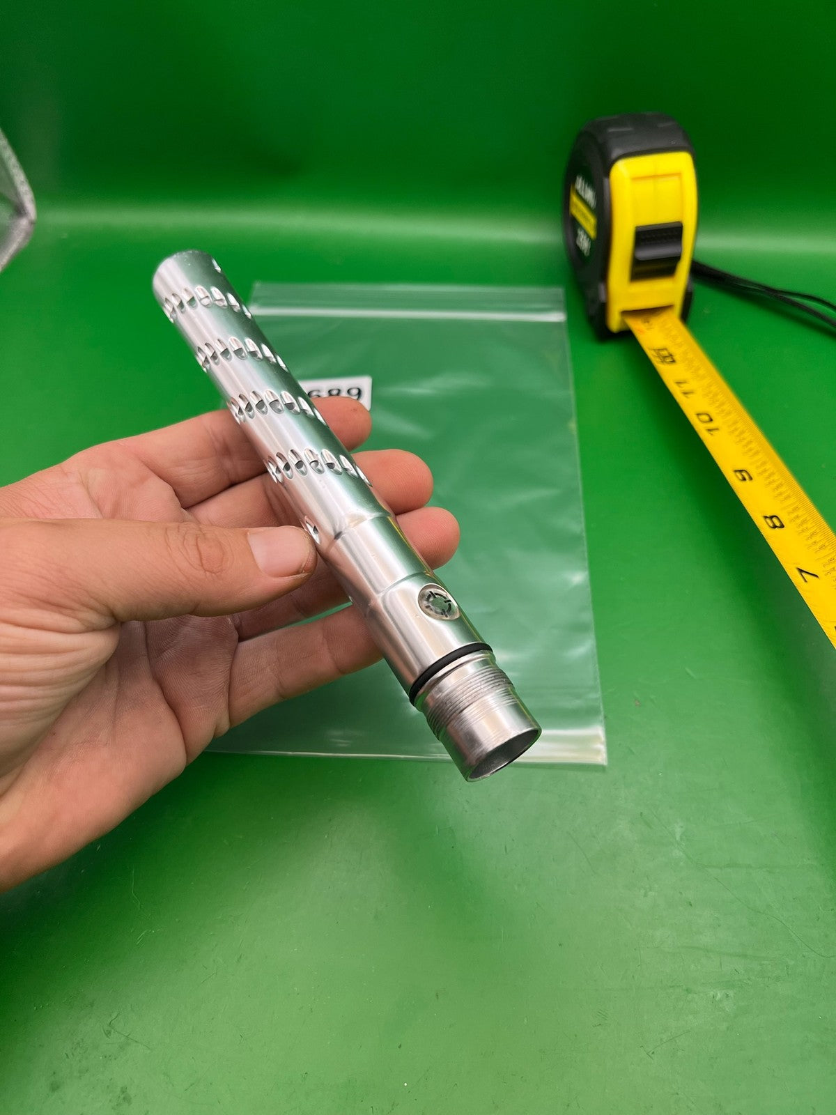 Smart Parts Freak Tear Drop Paintball Barrel Tip Silver