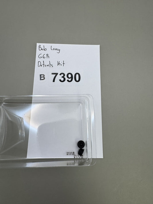Bob Long G6R Detents Kit Black