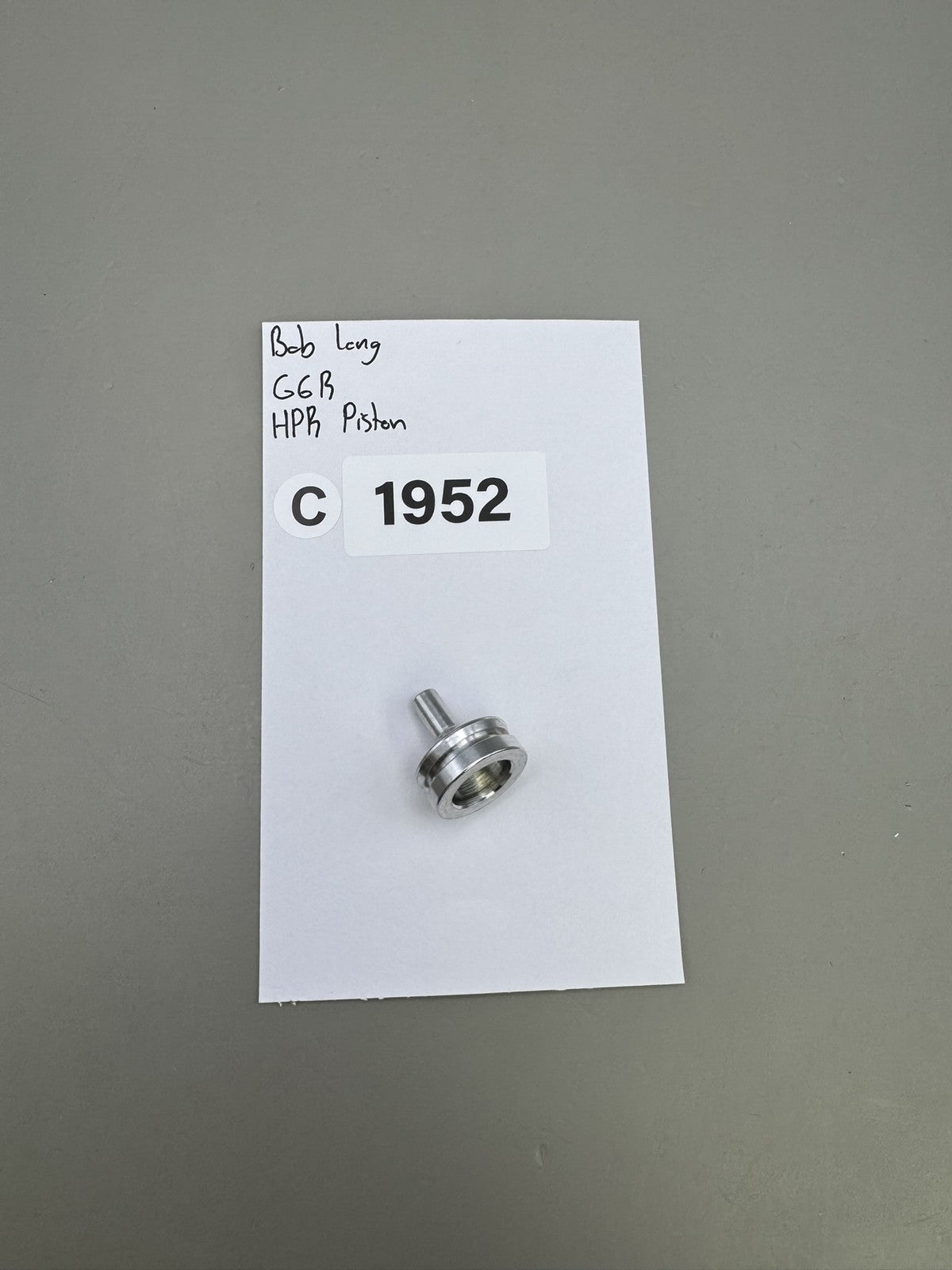 Bob Long G6R HPR Piston