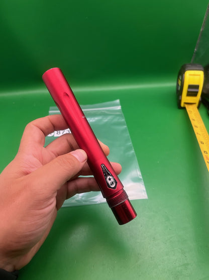 Planet Eclipse Shaft 3 Barrel Back Satin Red .693 Bore AC Thread 8"