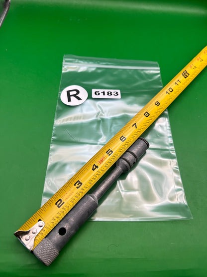 Autococker Bolt - used paintball bolt - silver / raw aluminum