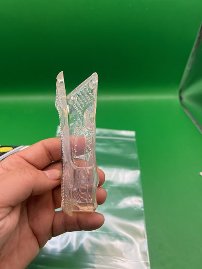Dye Sticky Grips Clear  Rubber Grip Panels