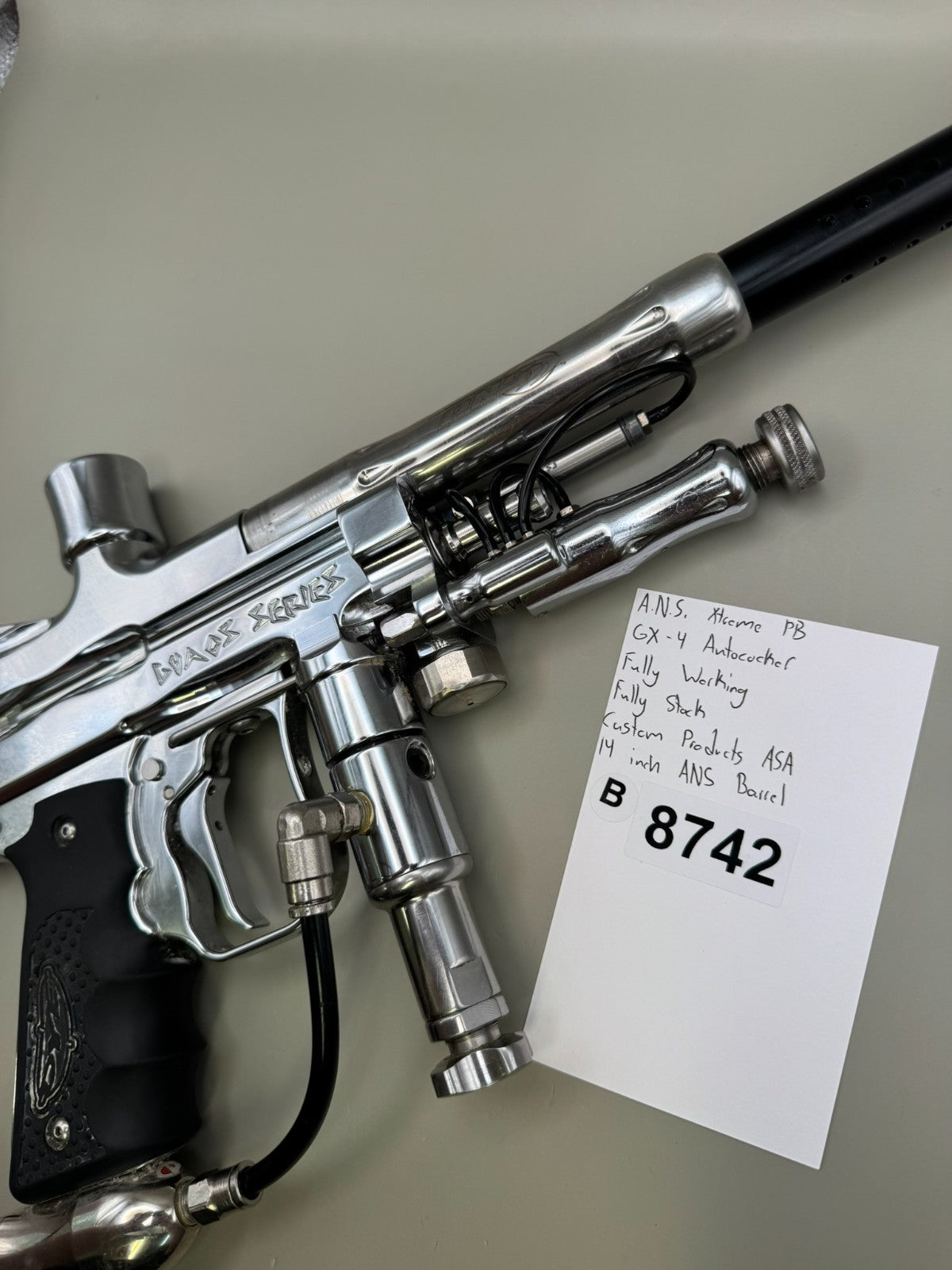 A.N.S Xtreme PB GX-4 Autococker - Paintball Marker Fully Working
