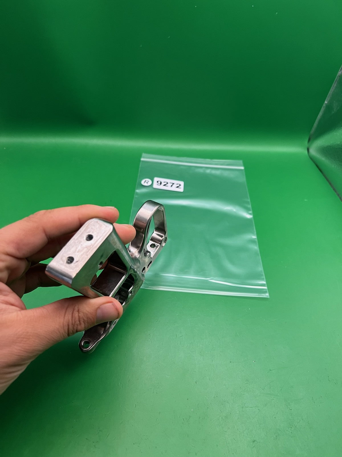 Dye Autococker Swing Hinge Double Trigger Frame Nickel Chrome Silver