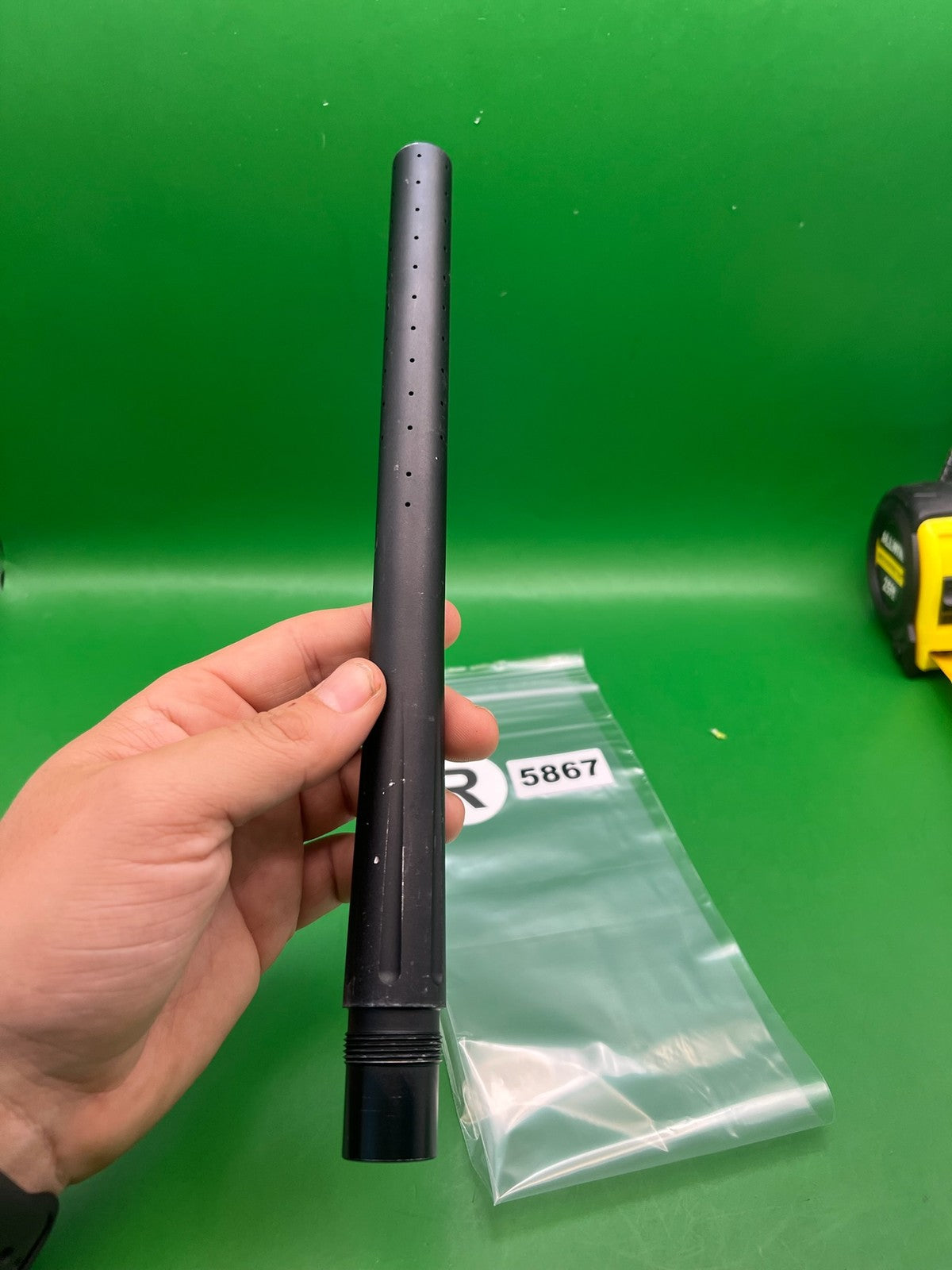 Stock Empire Autococker .689 Black - used paintball barrel - black