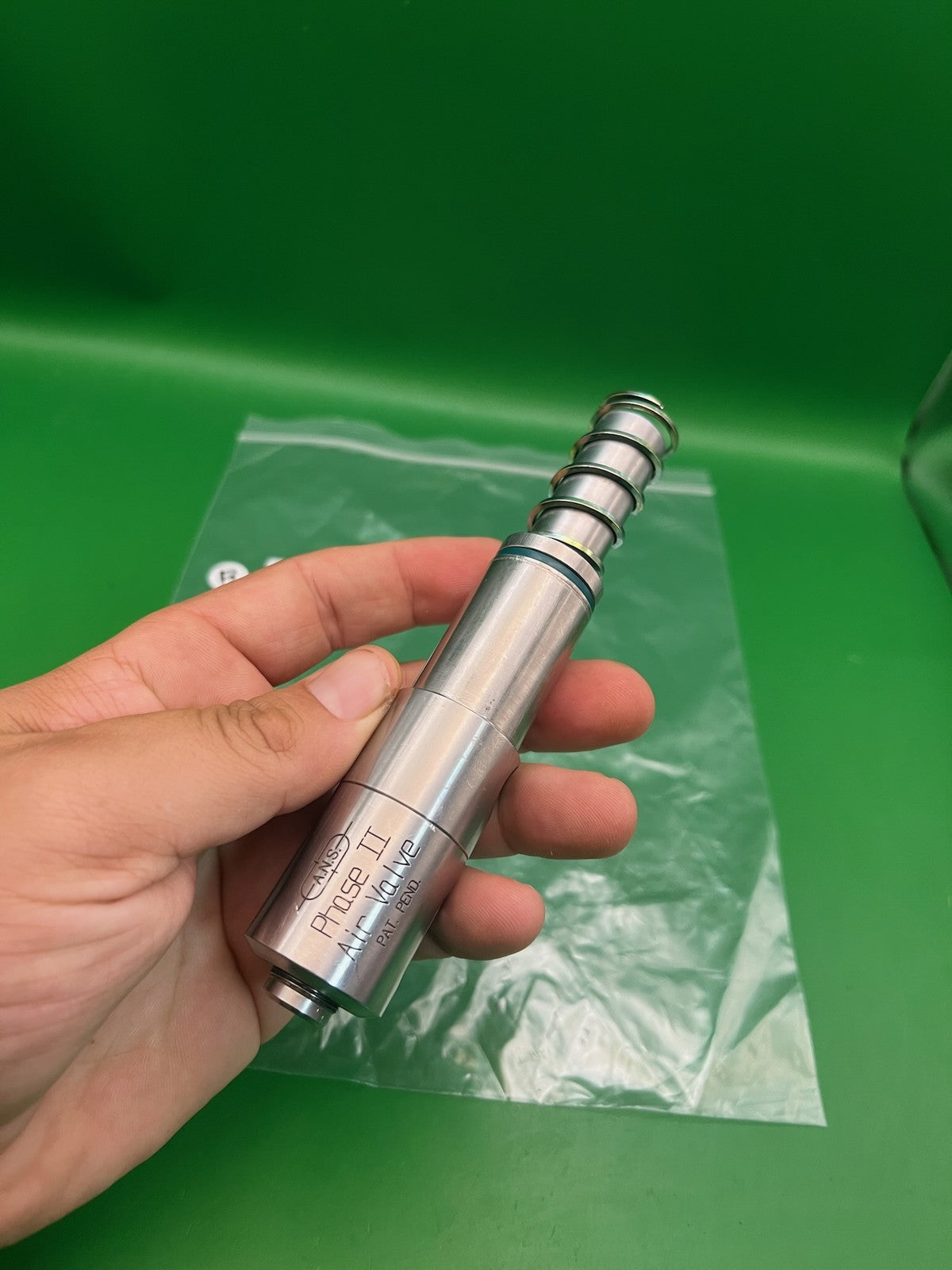 AGD Automag Classic Valve Silver Stainless Steel ANS Phase II Air Valve