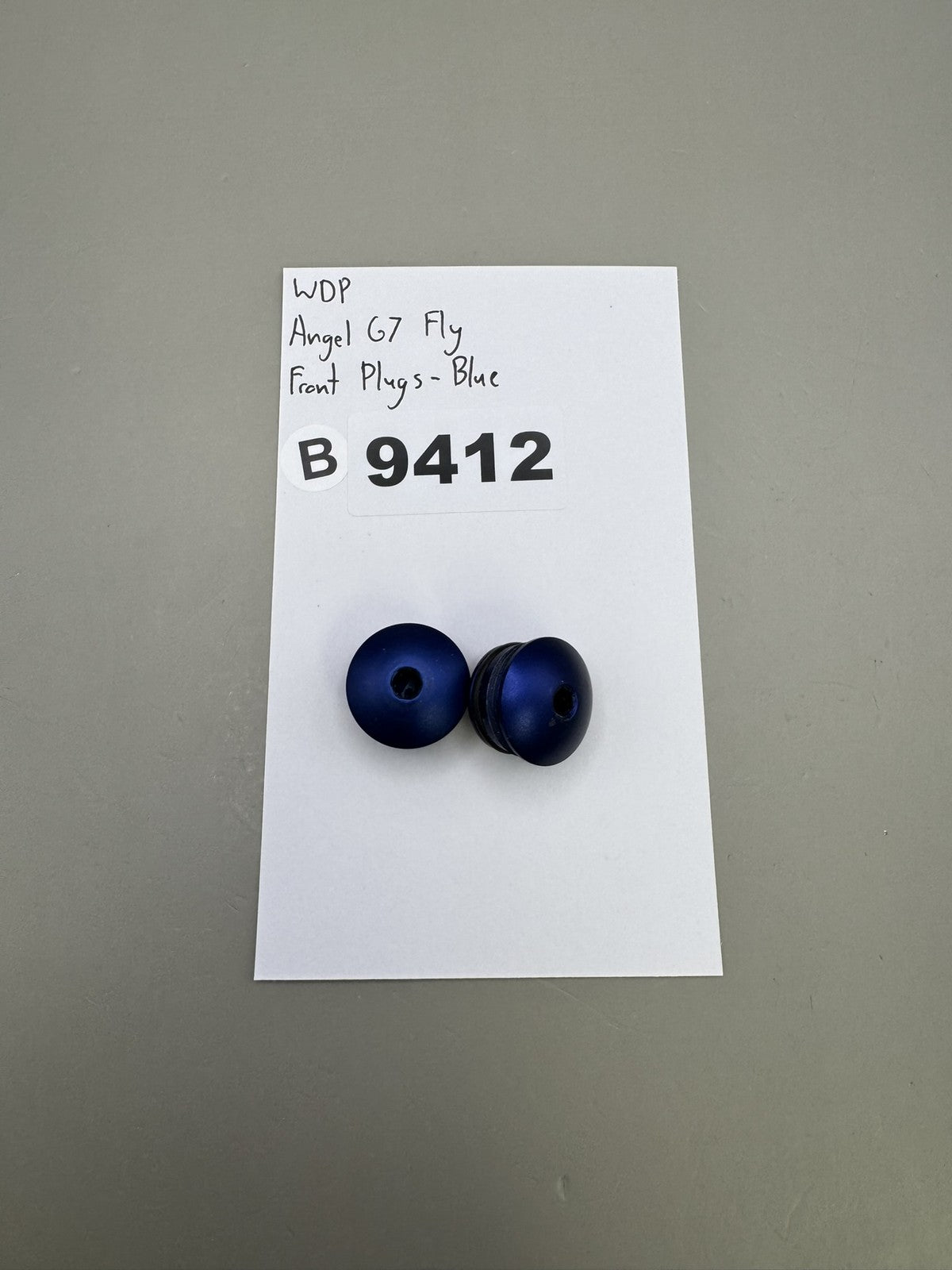 WDP Angel G7 Fly Front Plugs - Blue