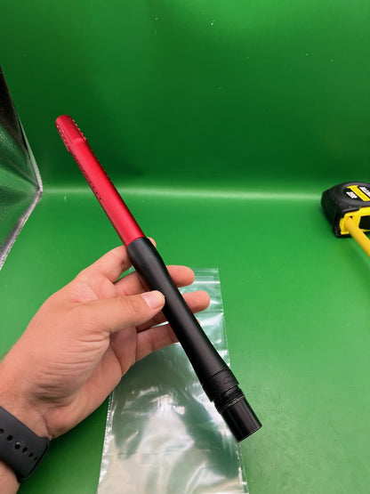 Dye Ultralite (UL) Paintball Barrel 14" 0.687 AC Thread - Black/Red