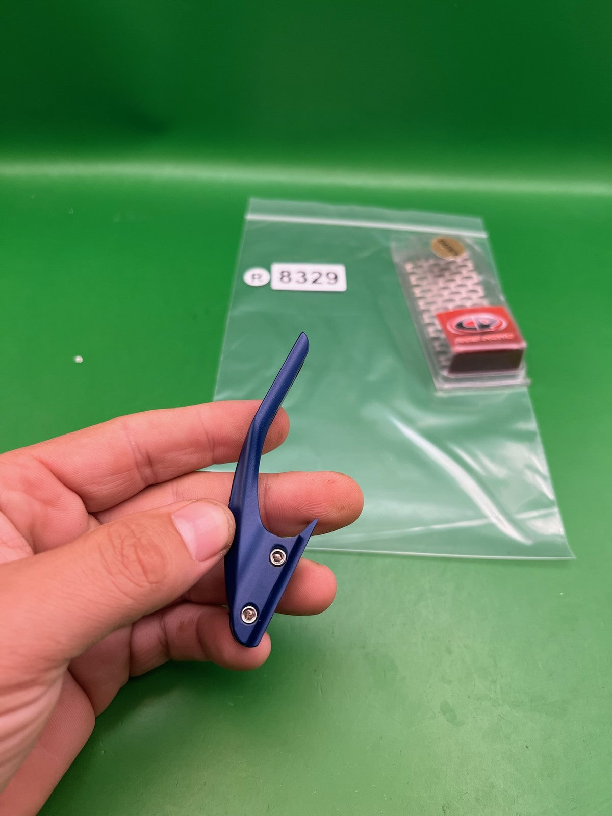 Custom Products CP ASA Rail Drop Forward Dust Blue Paintball Marker Part