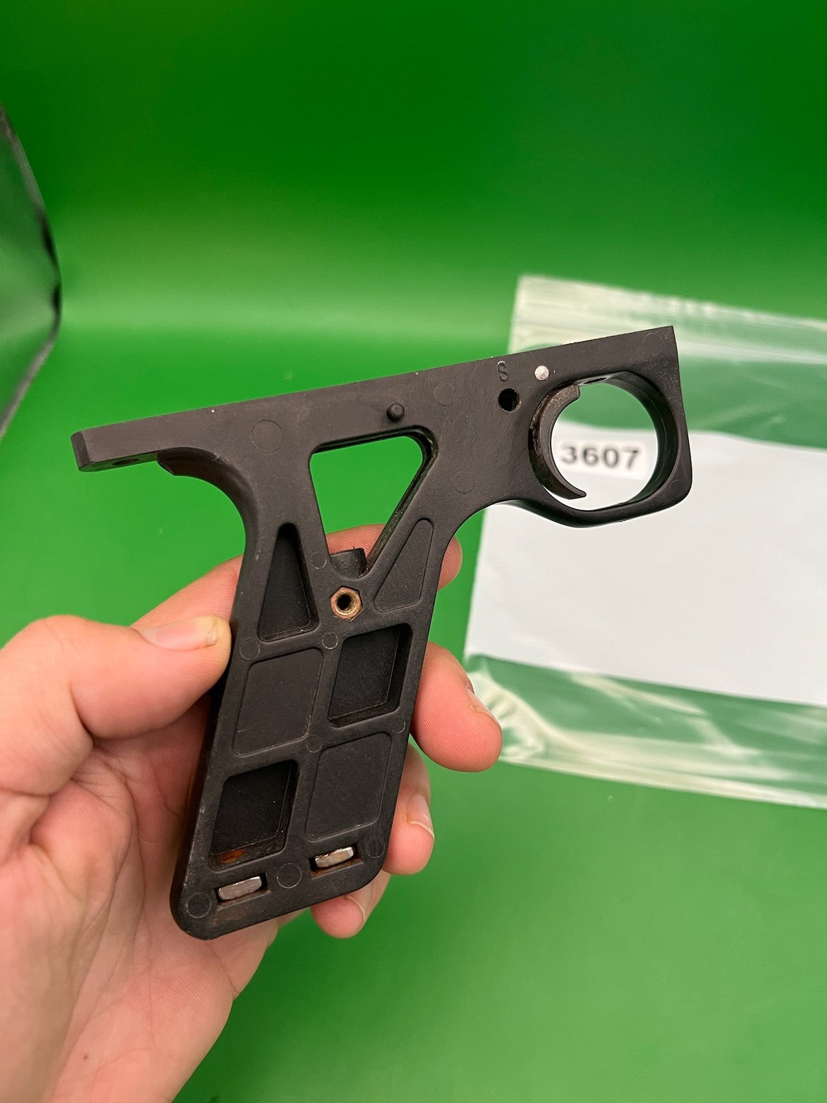 AGD Automag Carbon Fiber Trigger Frame Black Airgun Designs Minimag