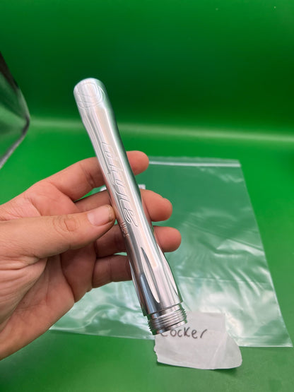 Dye UL-I Barrel Back Autococker AC Thread Polished Clear Silver