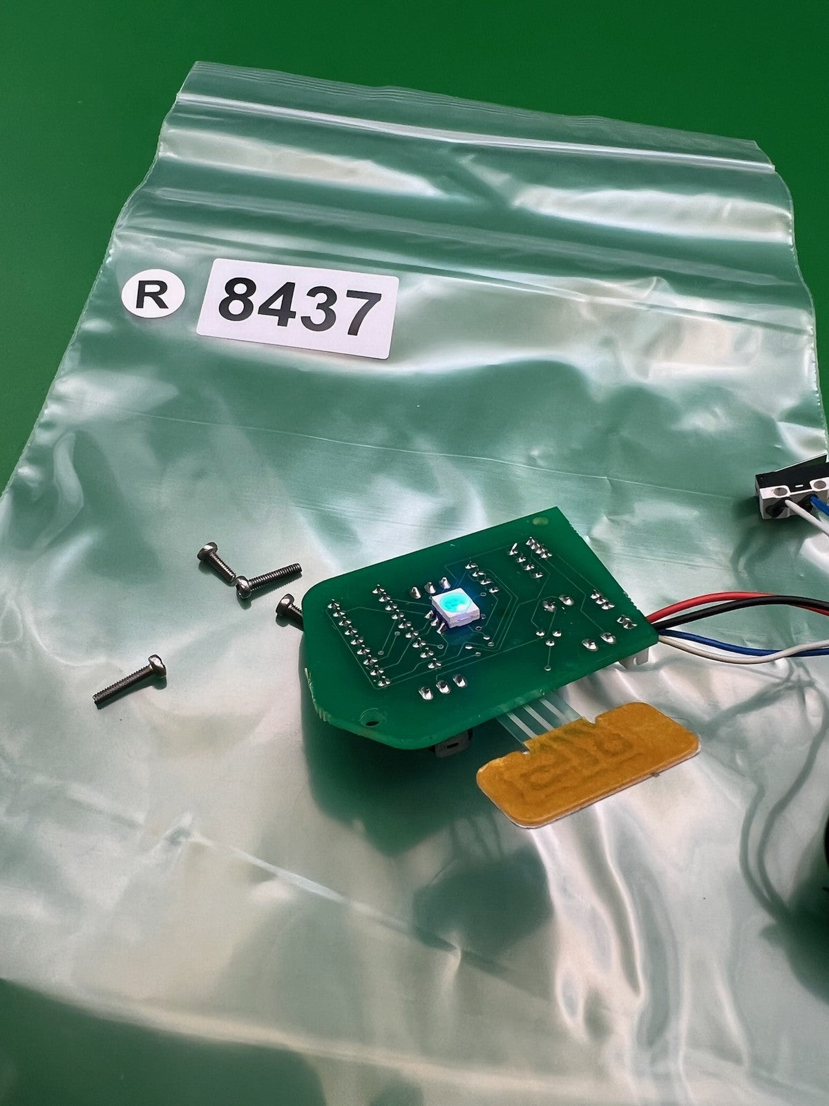 Dye DM4 DM5 Circuit Board with Membrane Pad DIP Switch LED Eye Wired Kit