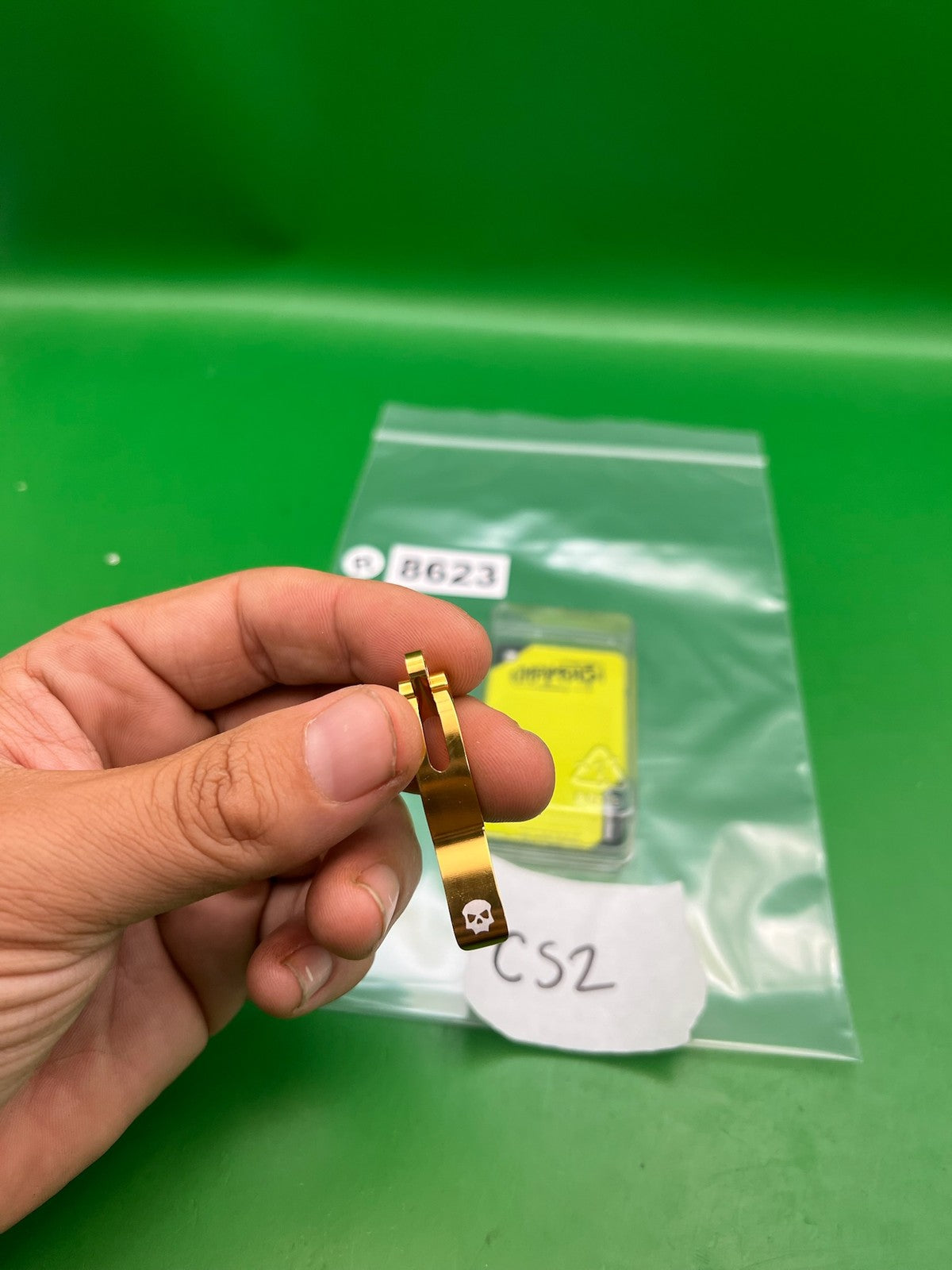 Infamous GEO R5 Deuce Trigger Gold Fits CS2 CS3 Haptic Type R
