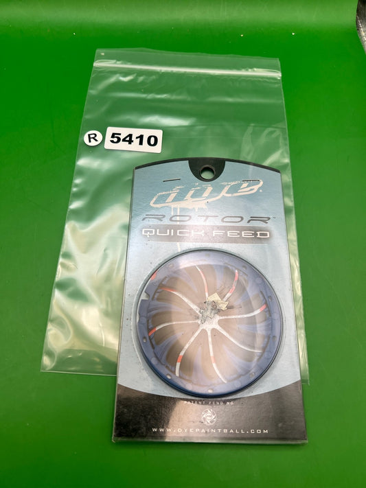 Dye Rotor Quick Feed Speed Feed Lid Blue Speedfeed Hopper Loader