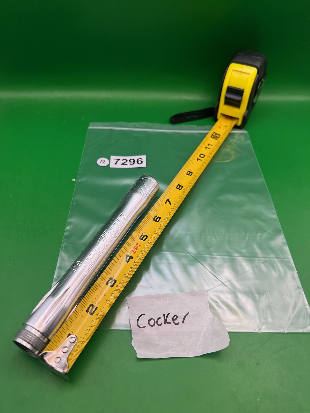 Dye UL-I Barrel Back Autococker Thread Polished Clear Silver AC