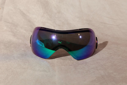 VForce Paintball Mask Replacement Lens Mirror Iridescent Purple Blue Teal