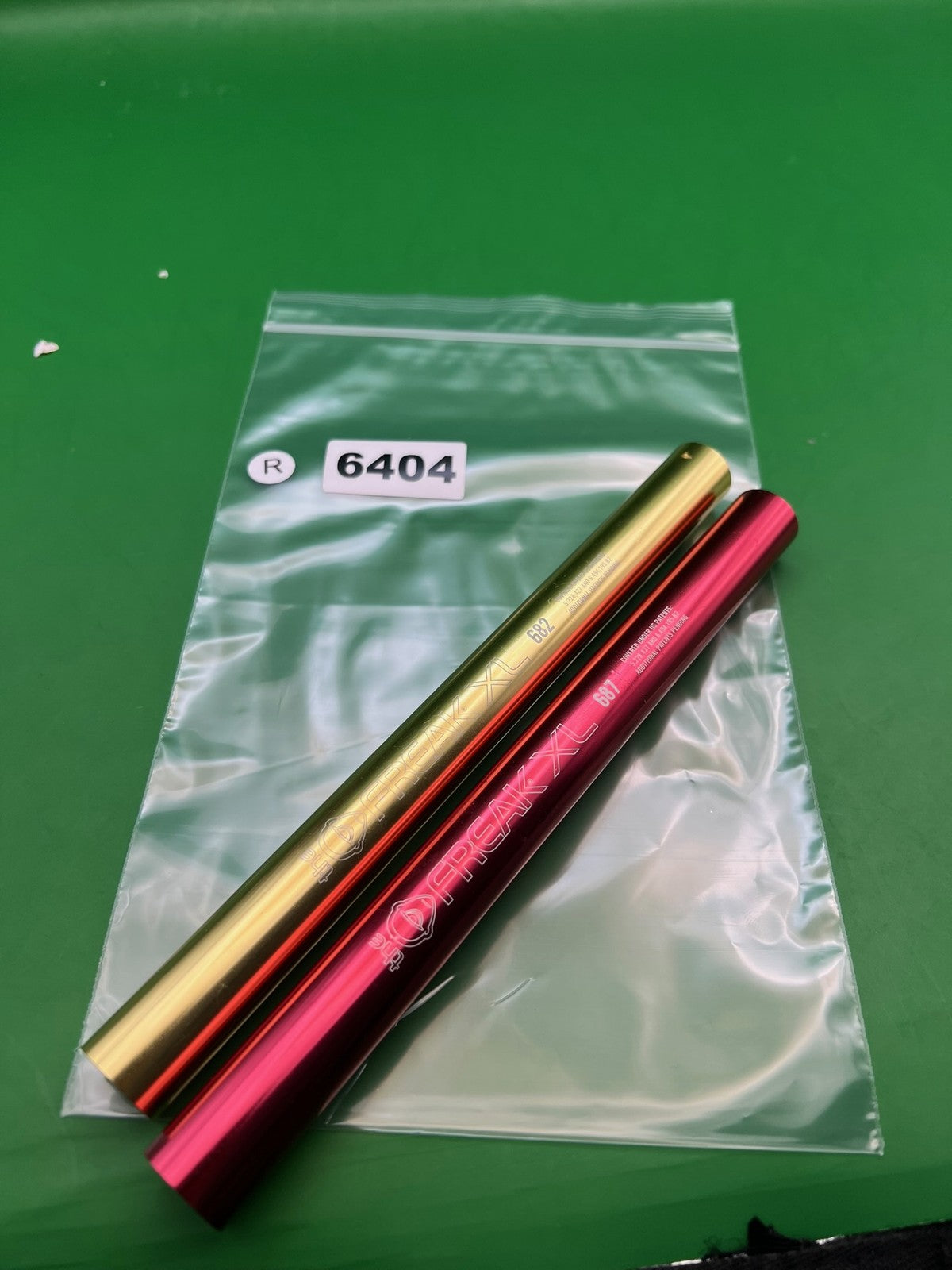 Smart Parts Freak XL Barrel Inserts Gold Red .682 .687
