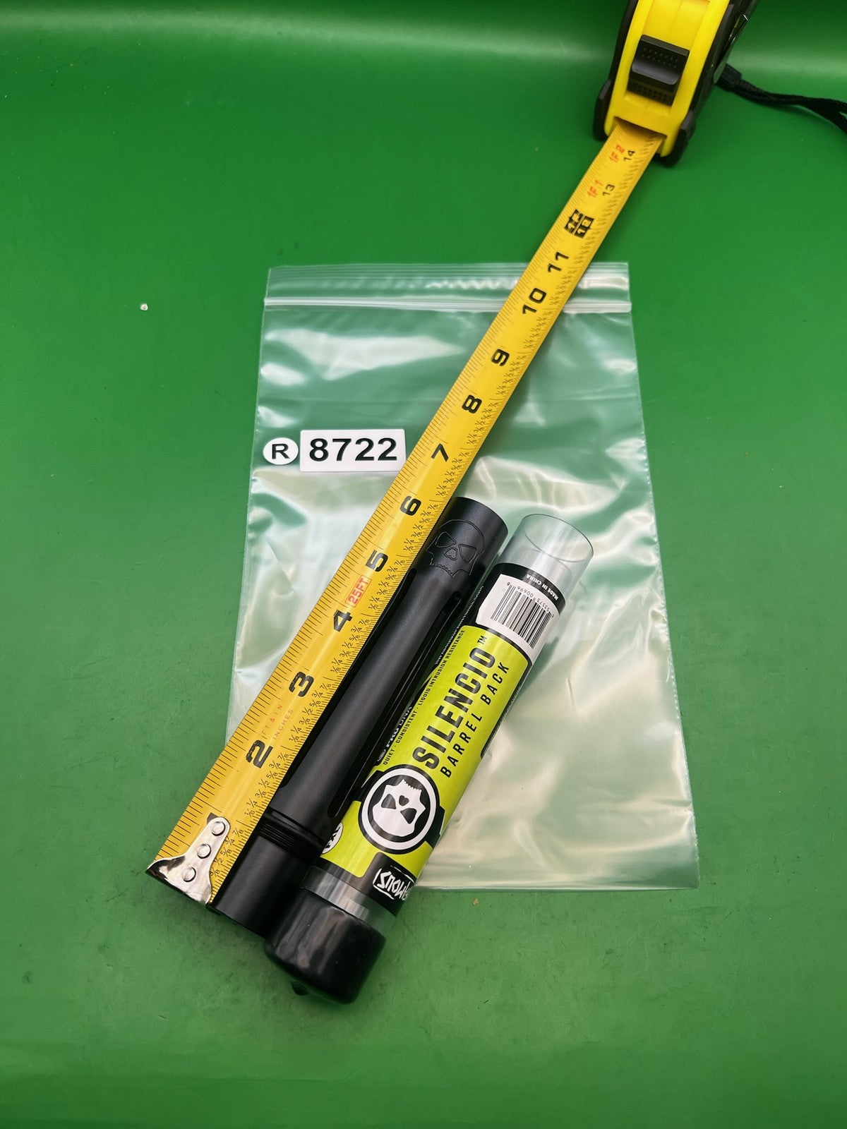Infamous Silencio FXL Autococker Barrel Back Gloss Black